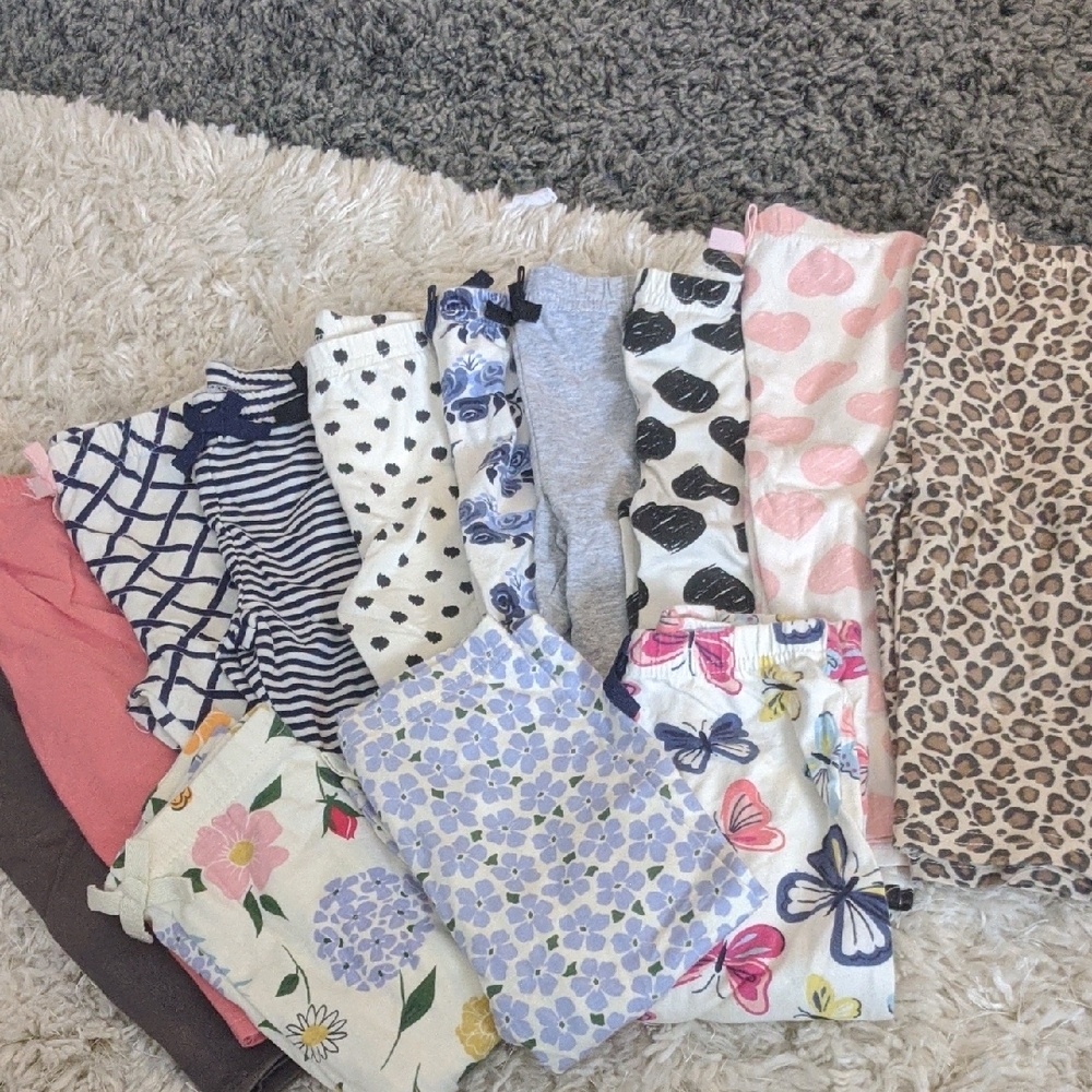 Colorful Patterned Leggings Set